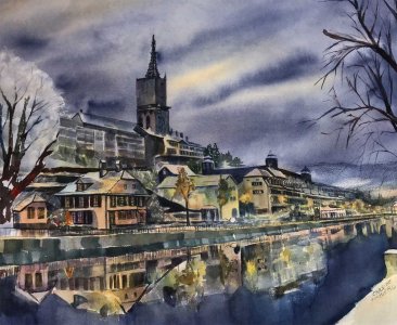 Old Town Reflections