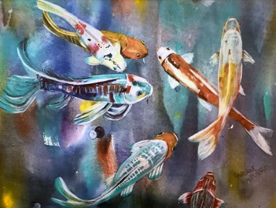 Circle of Koi